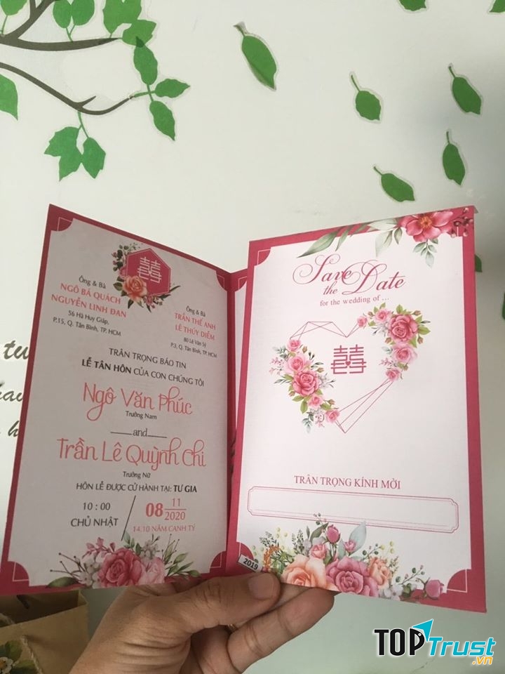 Thiệp Cưới Hiếu Nguyễn