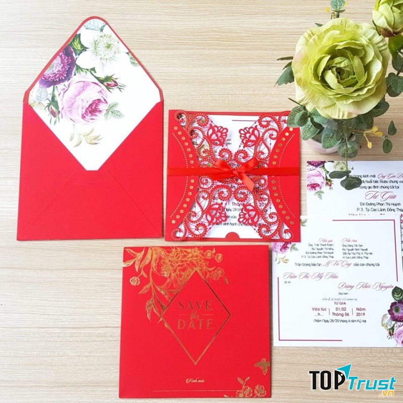 Thiệp cưới Hoàng Anh