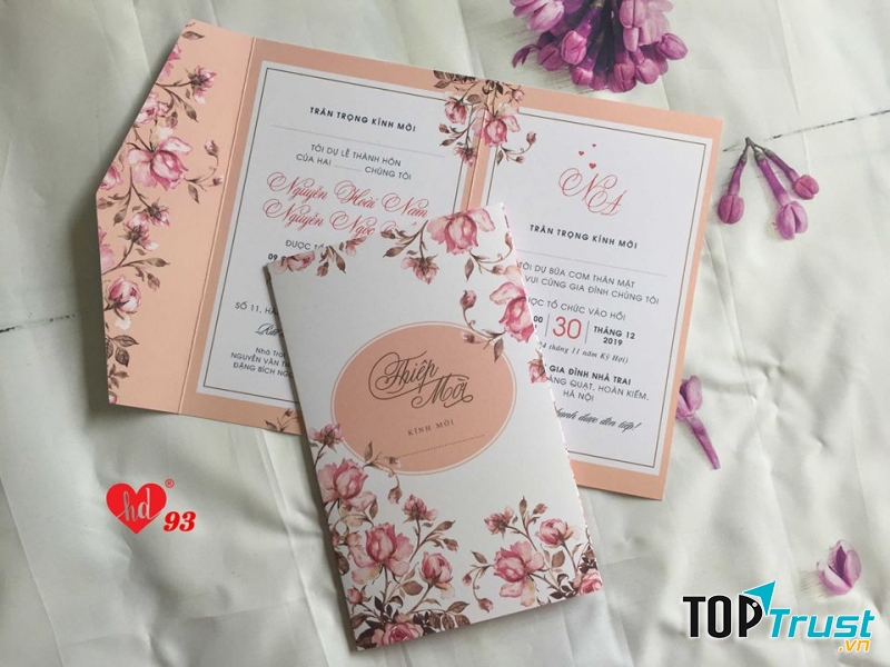 Thiệp cưới Hoàng Kim - Bắc Giang