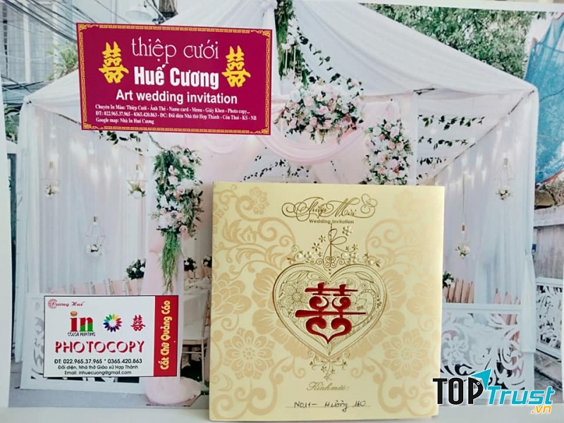 Thiệp Cưới Huế Cương