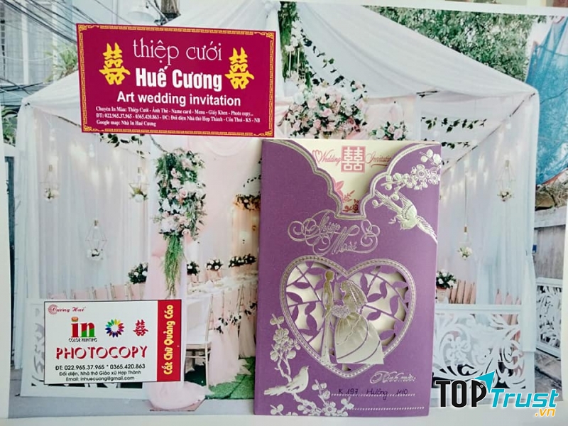 Thiệp Cưới Huế Cương