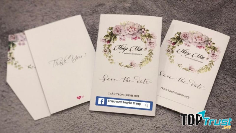 Thiệp cưới  Huyền Trang