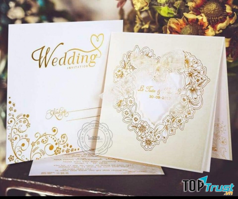 Thiệp cưới Kim Dung