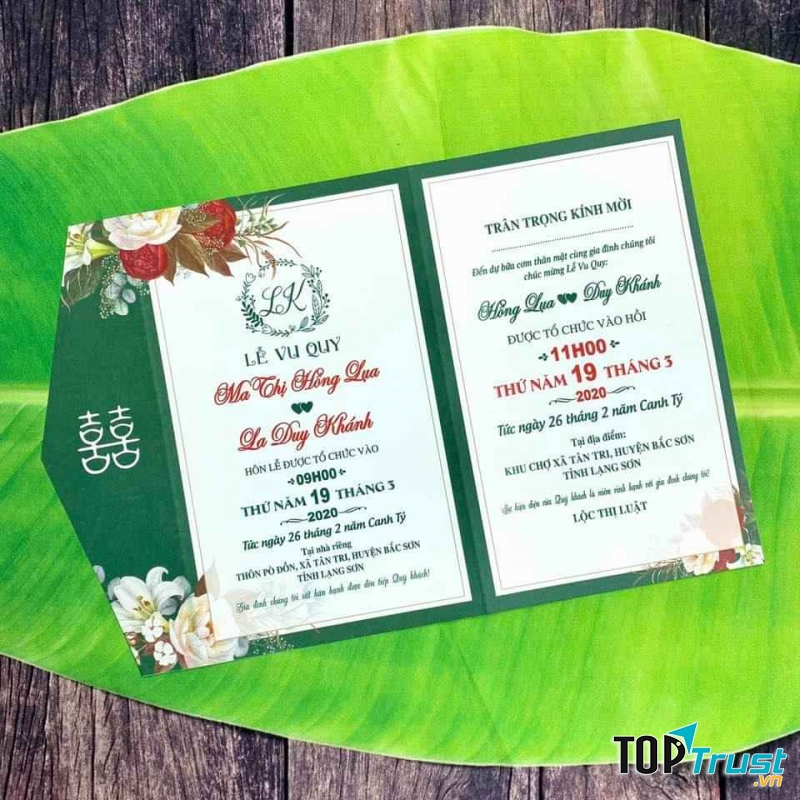 Thiệp Cưới Lê Đoàn