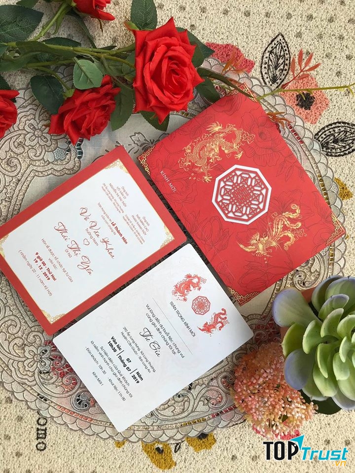 Thiệp Cưới Linh Trung