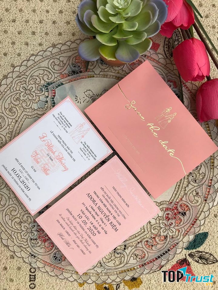 Thiệp Cưới Linh Trung