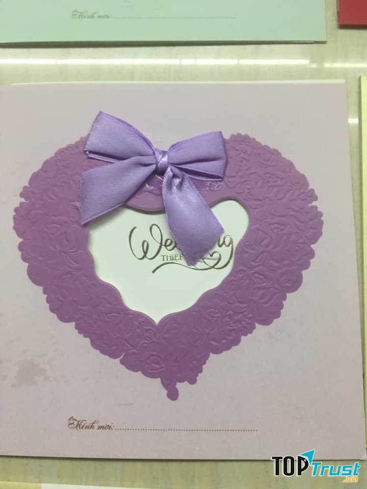 Thiệp cưới Mạnh Thu