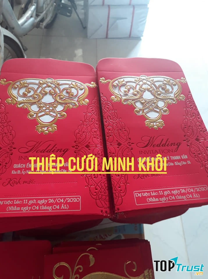 Thiệp cưới Minh Khôi