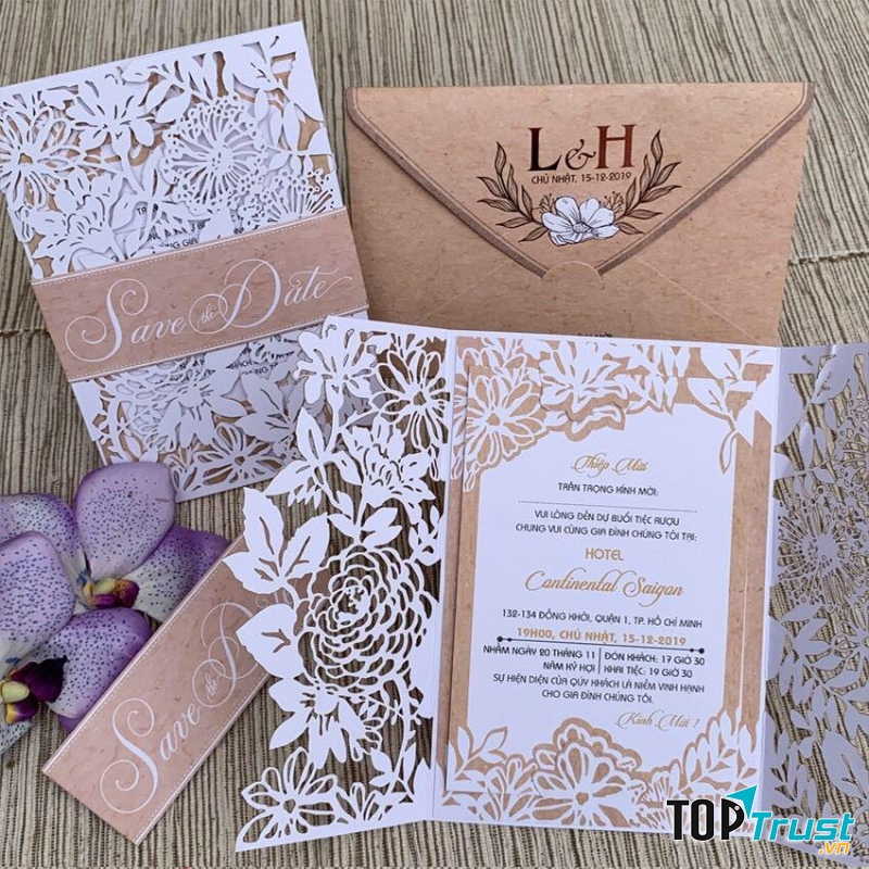 Thiệp Cưới Minh Tâm RG