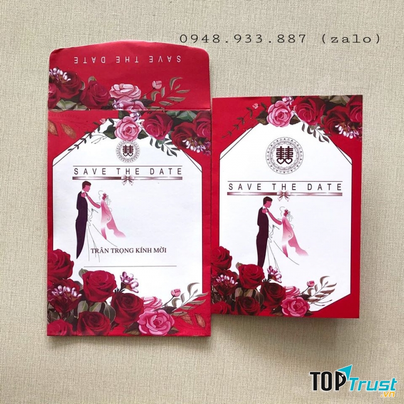 Thiệp Cưới Minh Tâm RG