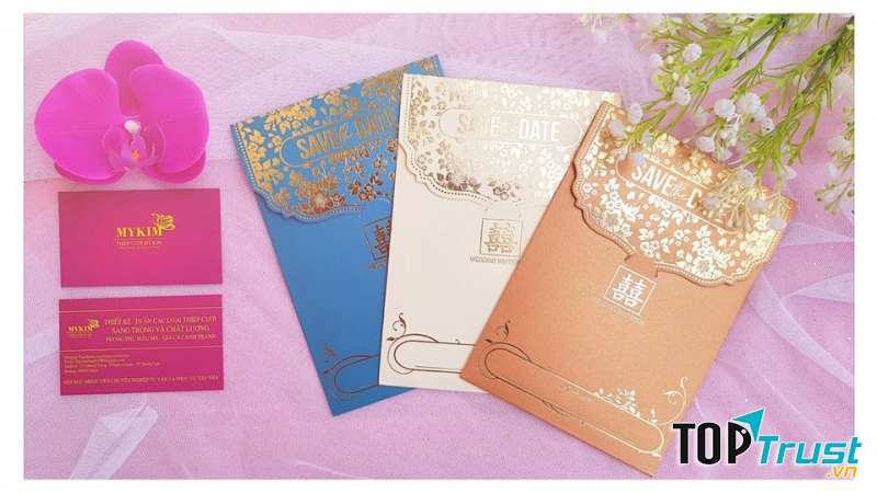 Thiệp cưới Mỹ Kim