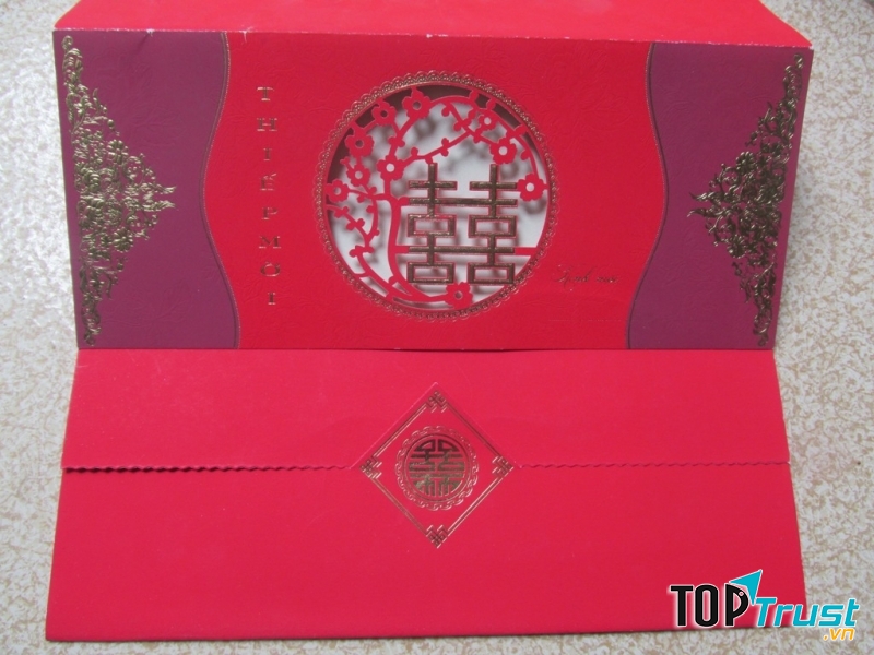 Thiệp cưới ở Công ty Tường Ngân