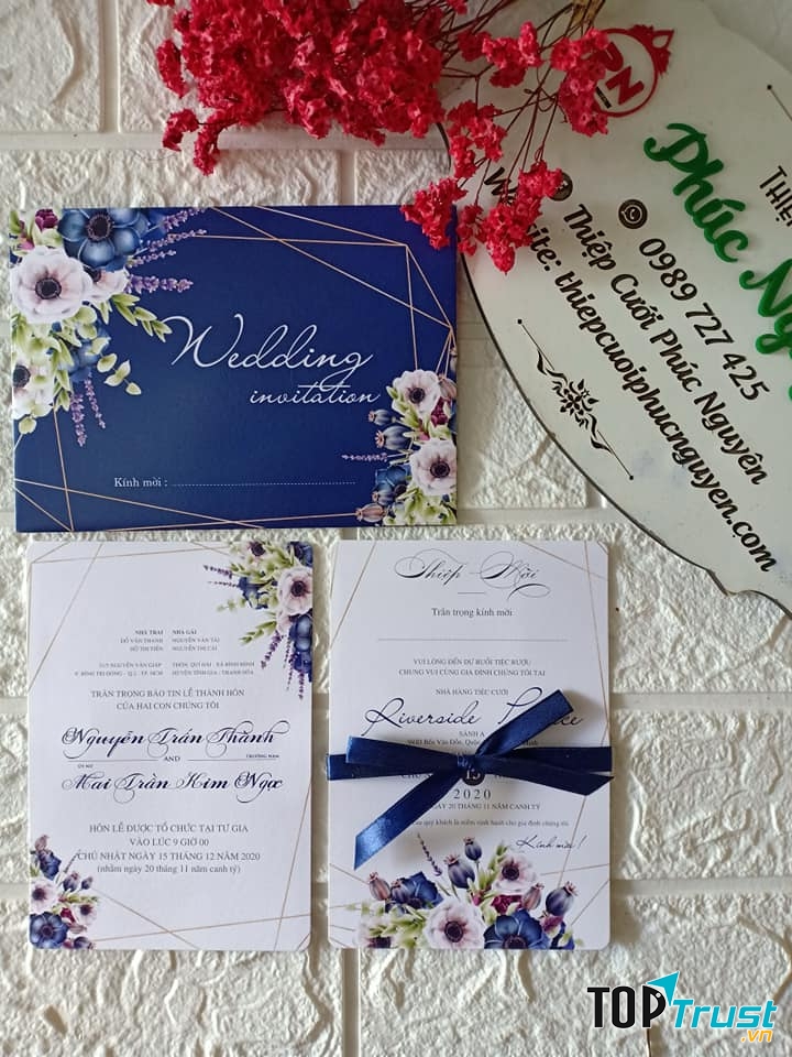 Thiệp Cưới Phúc Nguyên