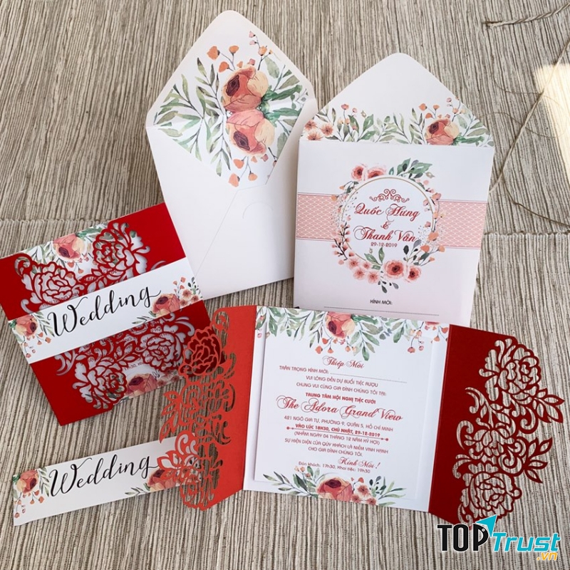 Thiệp cưới Phương Thuý