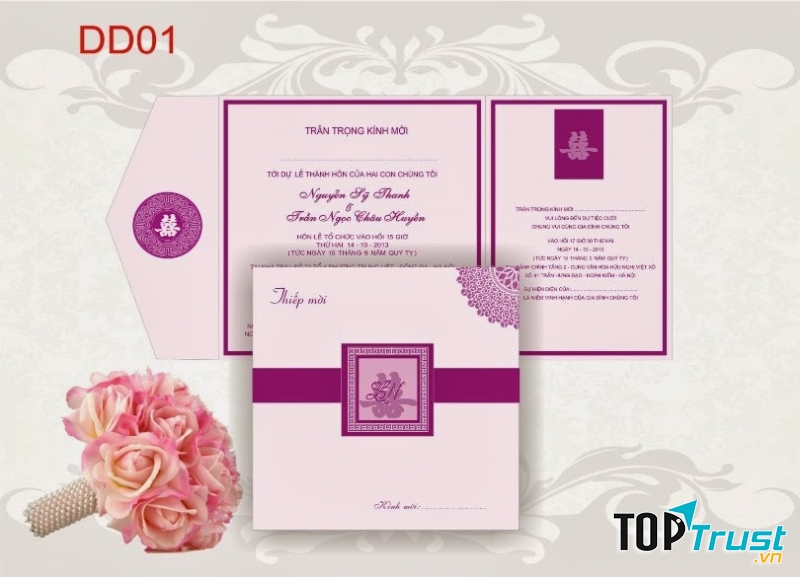 Thiệp cưới Plus