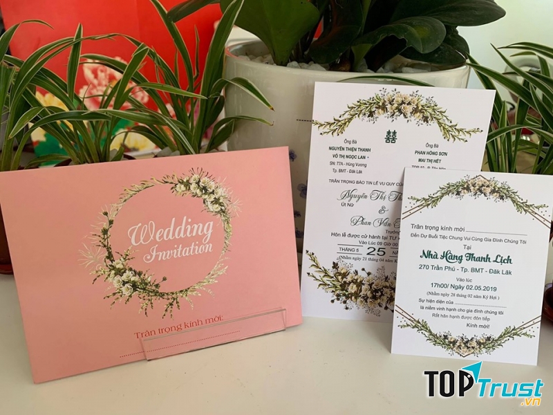 Thiệp cưới Quy Nhơn