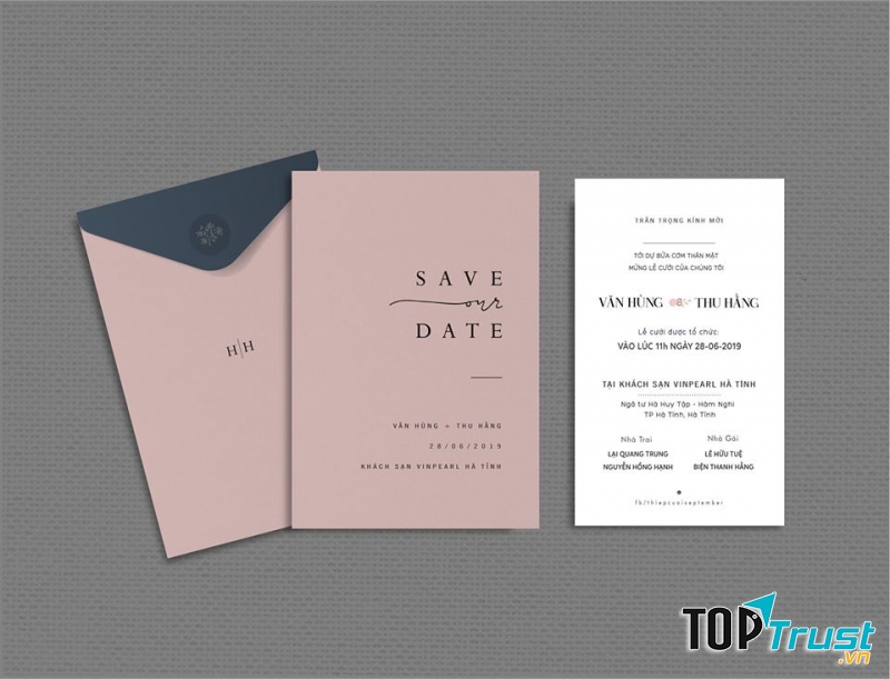 Thiệp cưới September