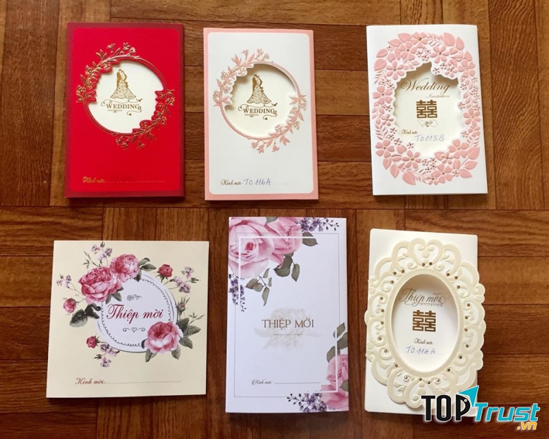 Thiệp Cưới Sơn Động