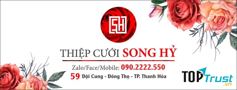 Thiệp cưới Song Hỷ