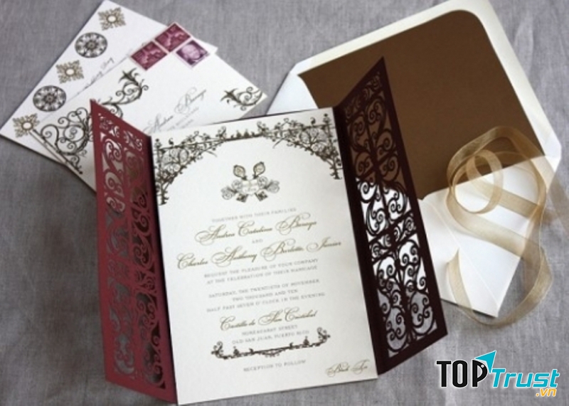 Thiệp Cưới Sóng Việt