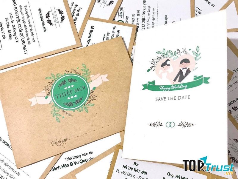 Thiệp cưới Sweetie