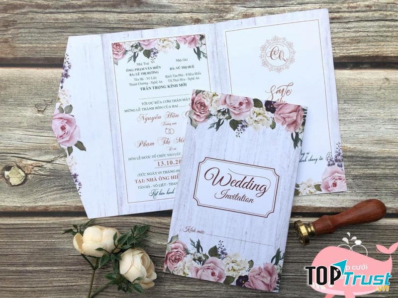 Thiệp cưới Tấn Phát