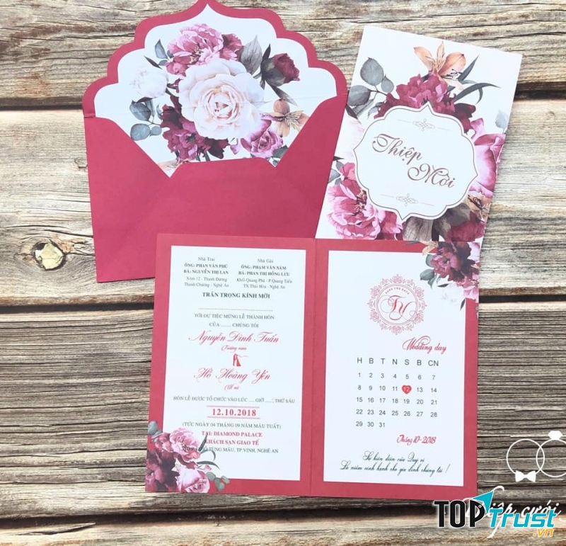 Thiệp cưới Tấn Phát