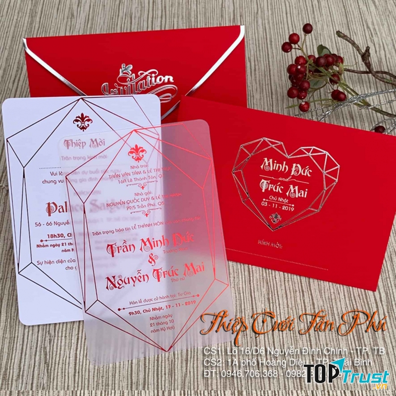 Thiệp Cưới Tân Phú