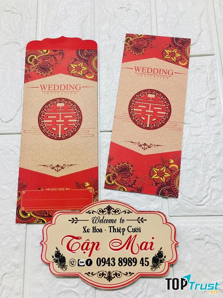 Thiệp Cưới Tập Mai