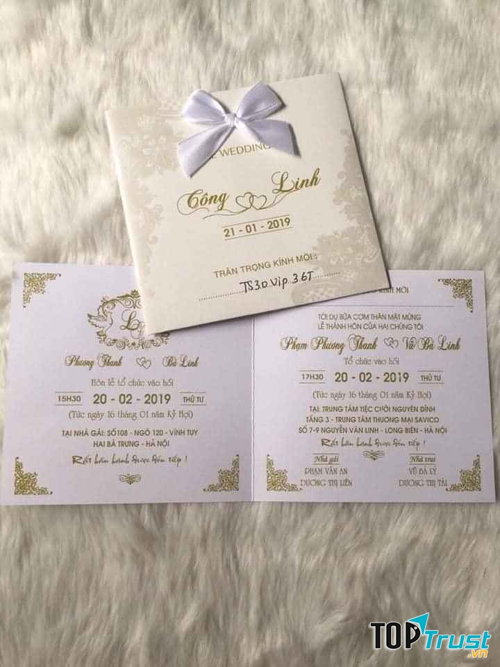 Thiệp Cưới Thanh Bình