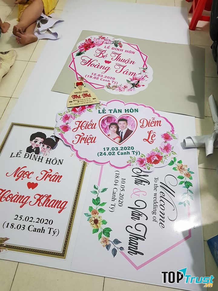Thiệp cưới Thi Thi