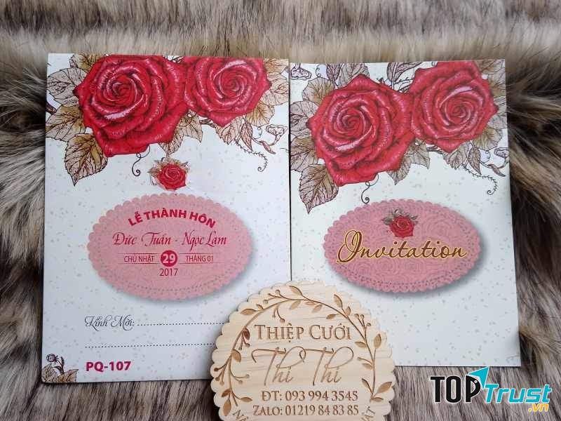 Thiệp cưới ở Thi Thi Cần Thơ