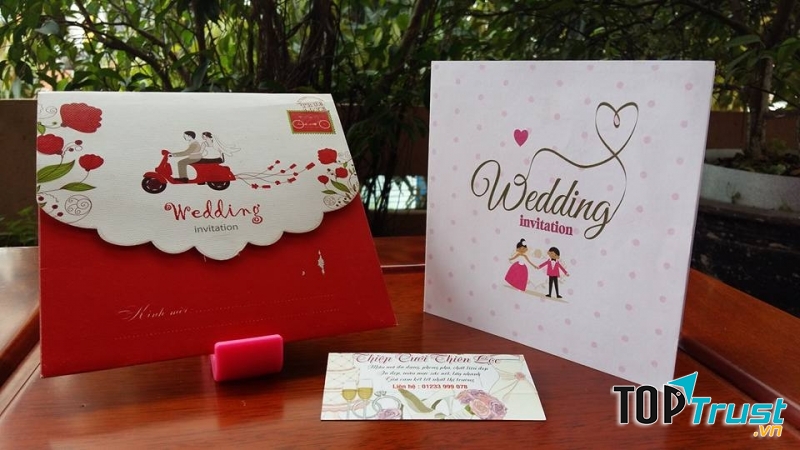 Thiệp cưới Thiên Lộc.