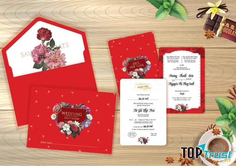 Thiệp Cưới Thiên Lộc