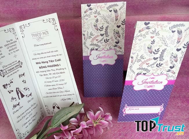 Thiệp cưới Tiến Minh