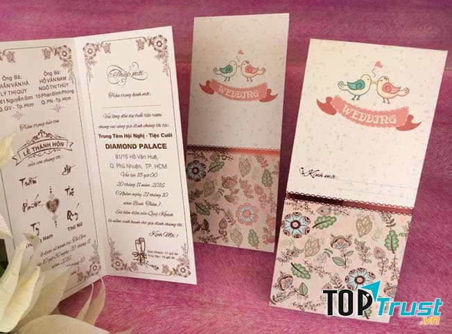 Thiệp cưới Tiến Minh
