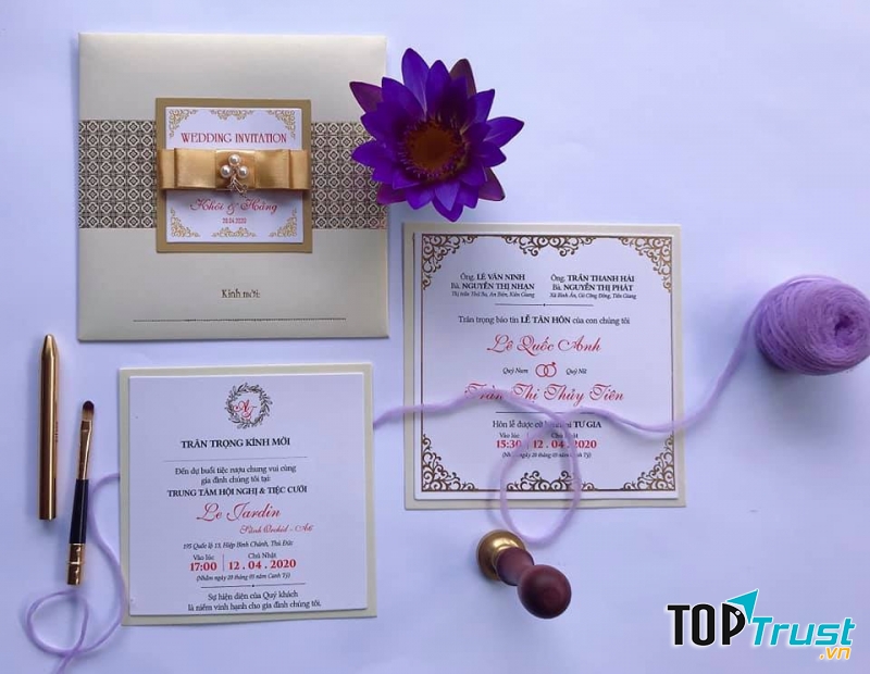 Thiệp Cưới Trúc Duy