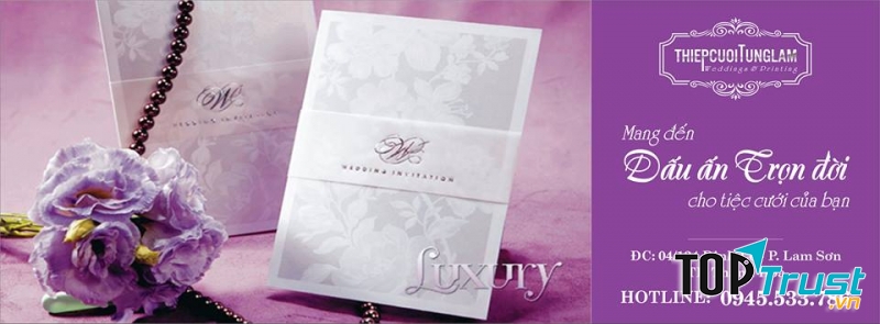 Thiệp cưới Tùng Lâm