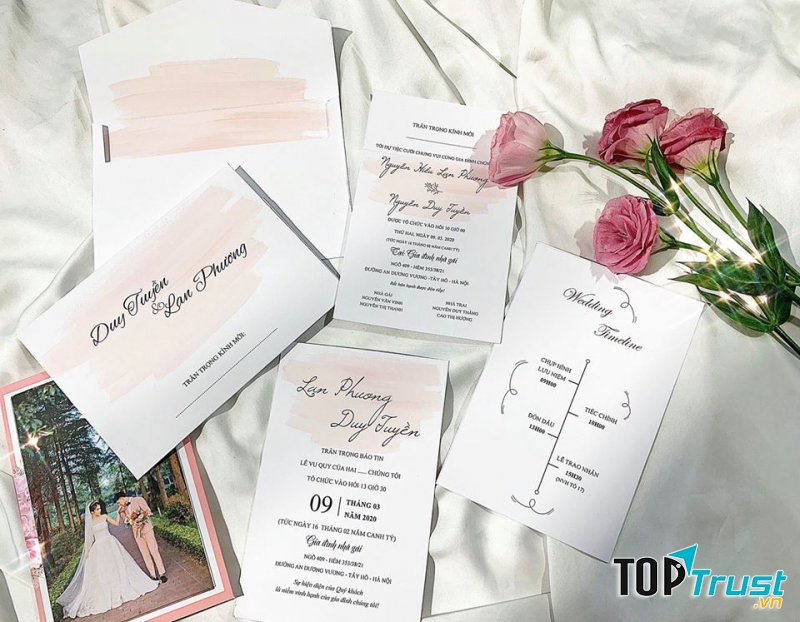 Thiệp cưới Vân Đạt