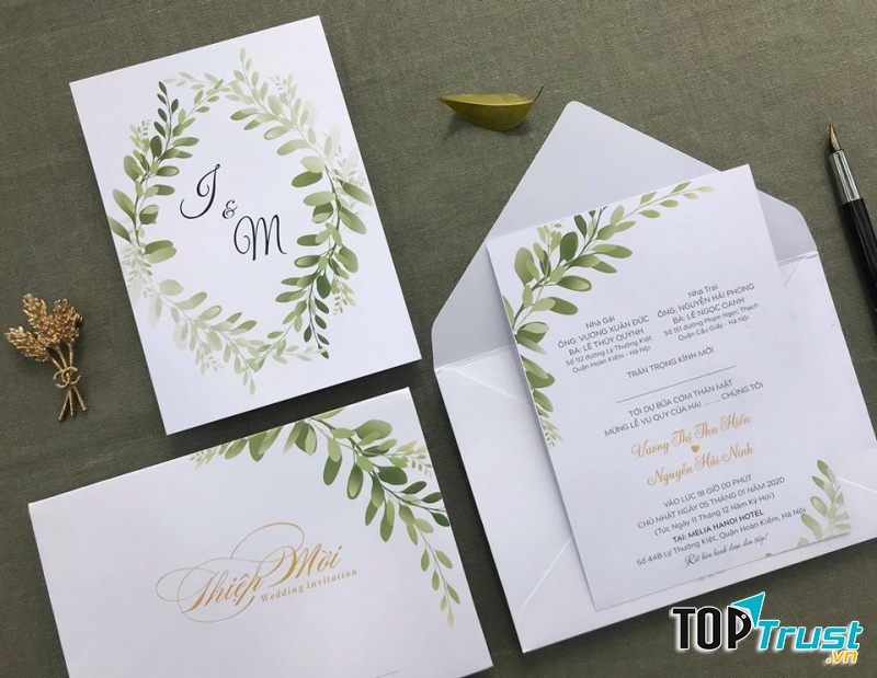 Thiệp cưới Việt Hà - thiepcuoi.com