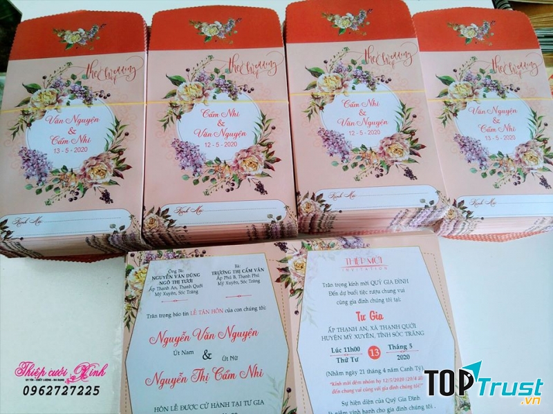 Thiệp Cưới Xinh