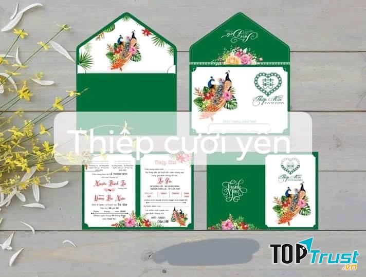 Thiệp cưới Yến