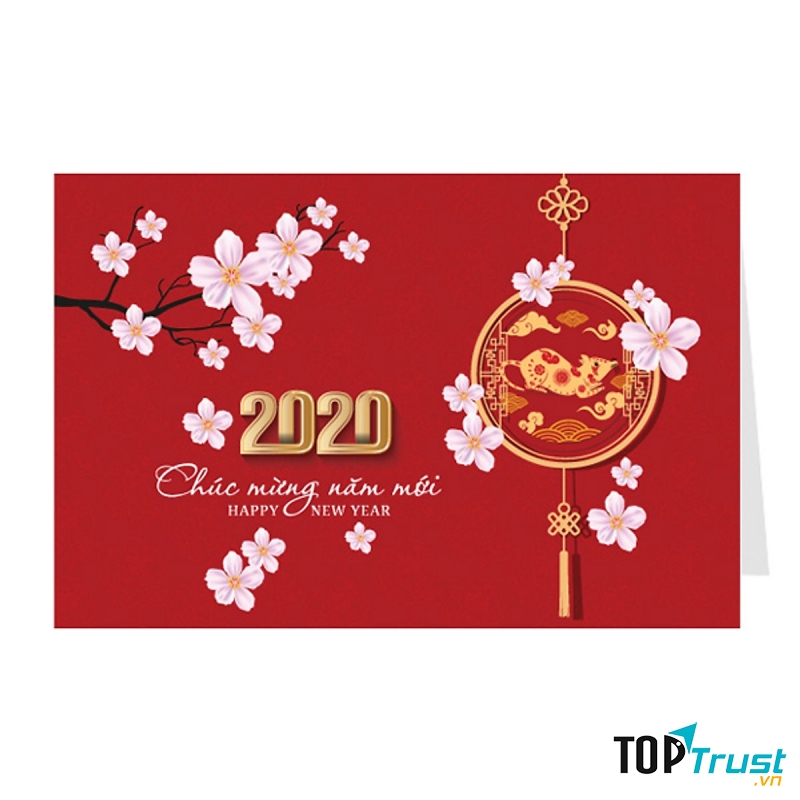 Mức giá của tấm thiệp mừng năm mới này chỉ 10.000 đồng