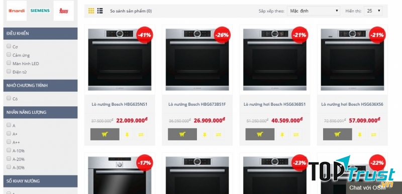 Thiết bị nhà bếp OSM Việt Nam