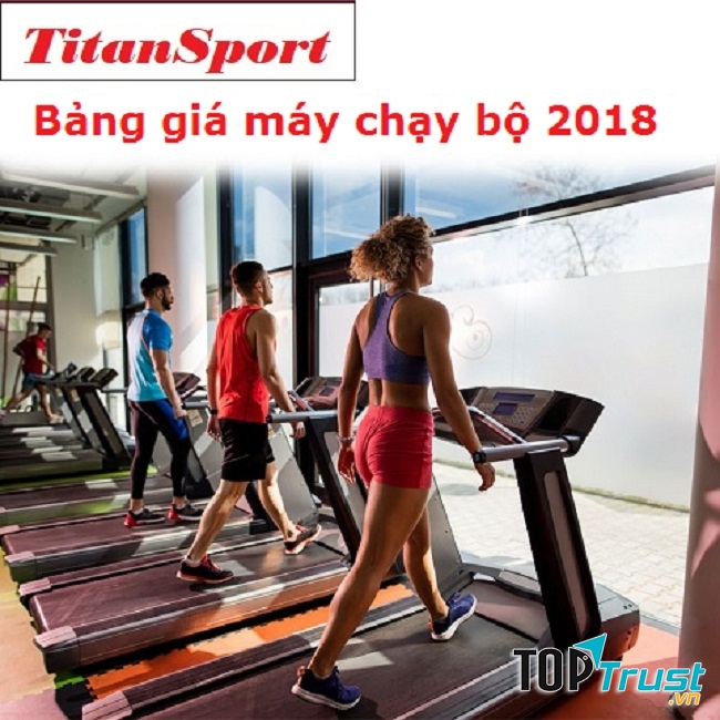 Titansport có đa dạng các dòng máy chạy bộ hiện đại nhất