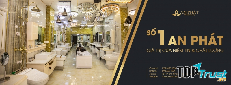 Thiết bị vệ sinh số 1 An Phát