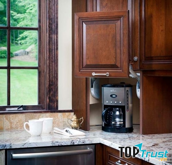 Ẩn đồ vật để không gian bếp khoa học hơn