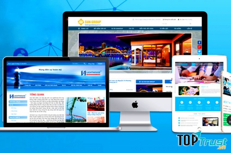 Thiết kế website Bất Động Sản