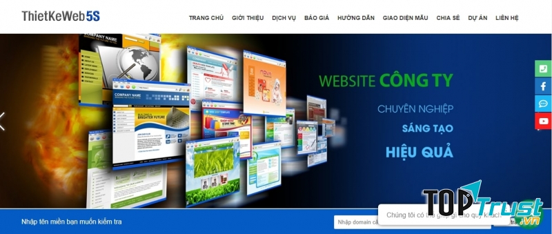 Thietkeweb5s là địa chỉ tin cậy cho bạn