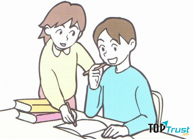 Thỉnh thoảng nhờ vả người khác